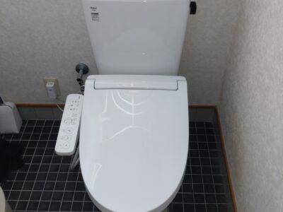 アクアセラミック」なトイレ取替工事／完成／富山県氷見市