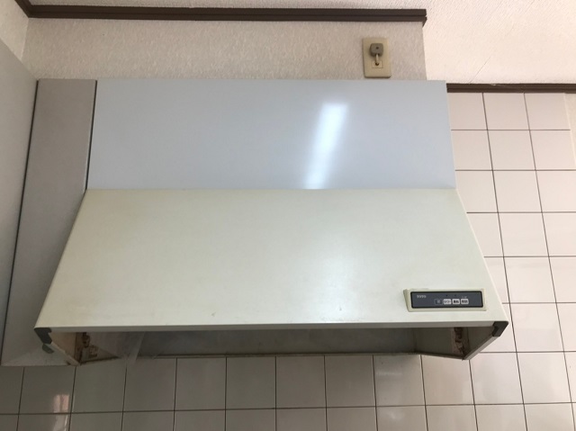 レンジフード取替工事