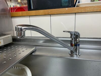 キッチン水栓取替工事