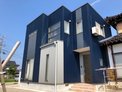 外壁塗装工事／完成／富山県氷見