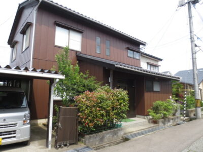 外壁塗装工事／完成／富山県氷見市