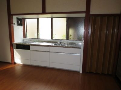 システムキッチンで快適さを手に入れてみませんか？／完成
