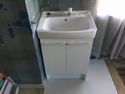 リフォームで大活躍のLIXIL『オフト』へ！洗面台取付工事／完成／富山県高岡市
