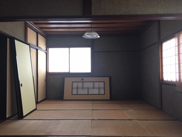 二階和室大広間の畳張替え、壁紙張替えで和室を刷新