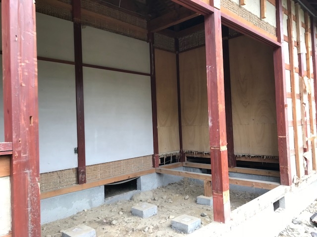土台から解体し、洋室を新設増改築