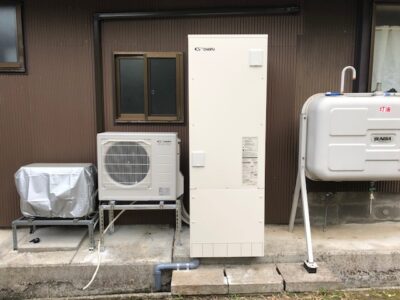 エコキュート取替工事／ご自宅外部／アフター