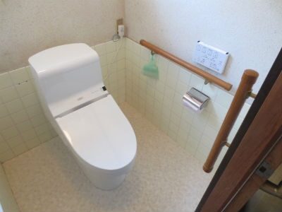トイレ改修工事／完成／富山県氷見市