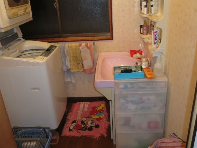 脱衣室改修工事