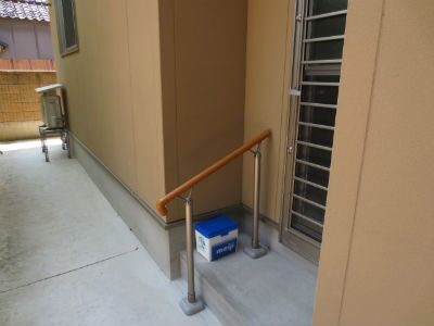 玄関改修工事／完成／富山県氷見市