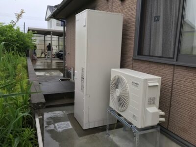 省エネ効果の高いエコキュートに交換。いつでも快適にお湯が使えくらし向上／完成