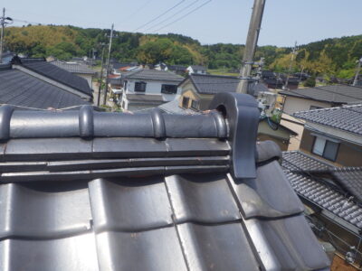 お家の象徴「鬼瓦」を安全で機能的に！／完成／富山県氷見市