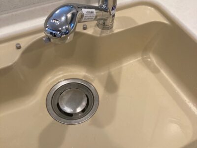 水まわりが変わると暮らしがぐんと便利になる。浄水器一体型水栓への取替えリフォーム／完成／富山県高岡市