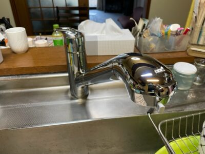 浄水器付き水栓できれいなお水を惜しみなく使えます！/完成/富山県氷見市