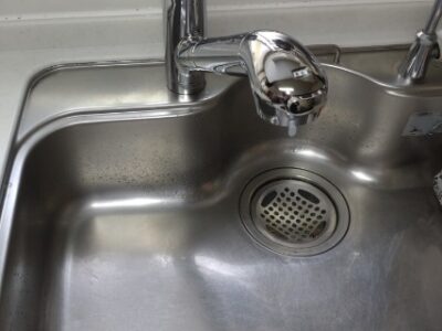 キッチン水栓取替工事／完成／富山県高岡市