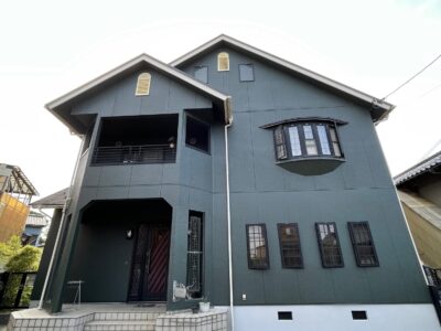 外装塗装工事／完成／富山県氷見市