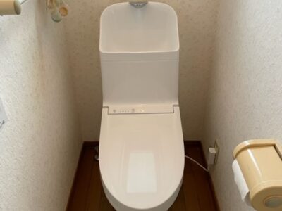 この先の安心を考えて、新しいトイレに交換／施工後