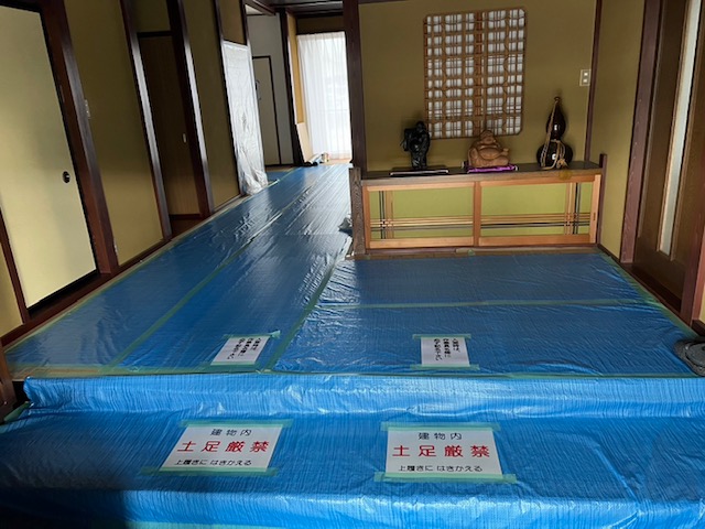 代々の家を受け継ぎ、ご夫婦の快適な暮らしの舞台へ／フルリフォーム／施工中