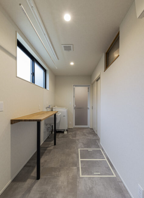 施工後／ランドリールーム